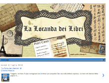 Tablet Screenshot of lalocandadeilibri.com